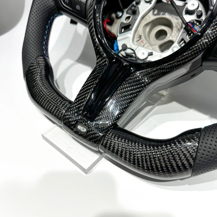 Premium Carbon Fiber & Genuine Leather Sport Steering Wheel for BMW (F80 F10 F12 F15 F20 F22 F30 F31 F32 F33 F36 M3)
