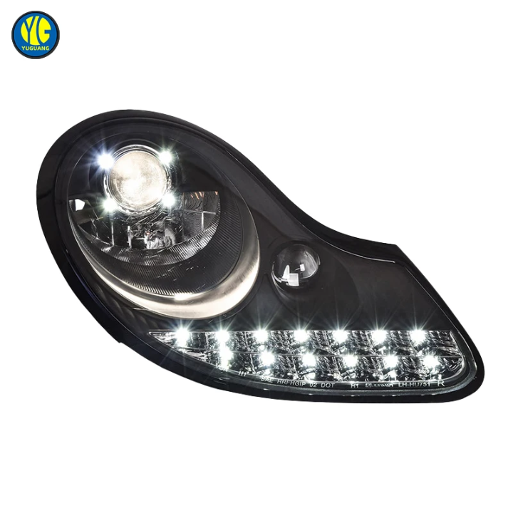 LED Headlights Assembly for Porsche Boxster 986 (1997-2004) – Complete Pair (Left + Right)